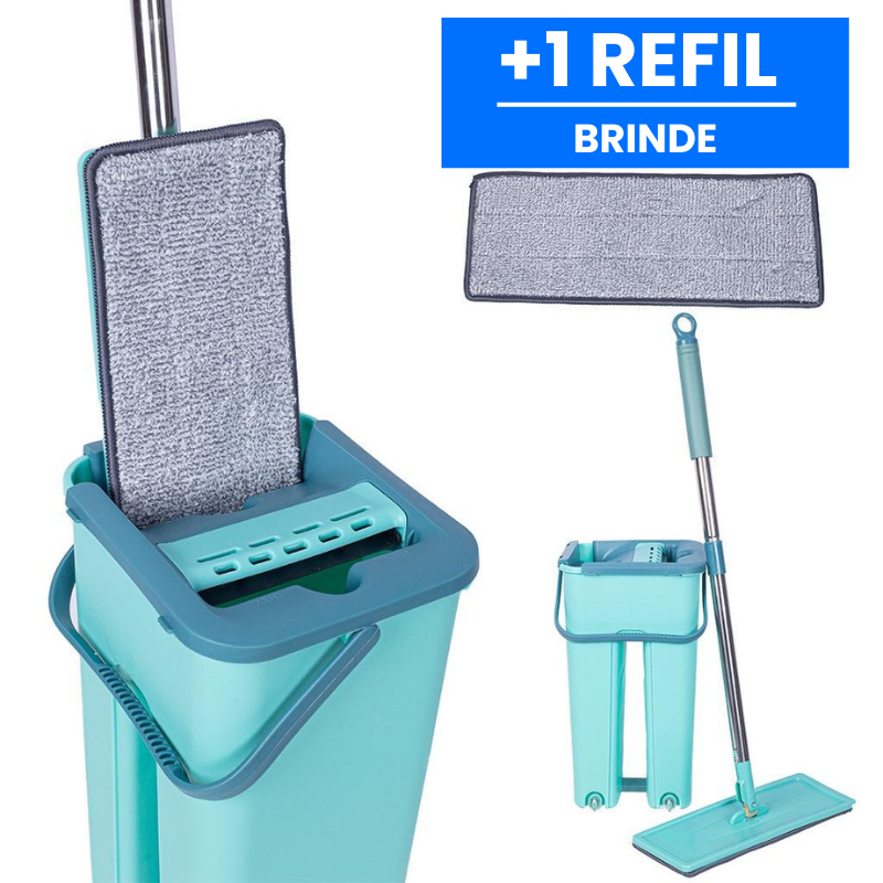 Mop de Limpeza CleanPro™ + Brinde