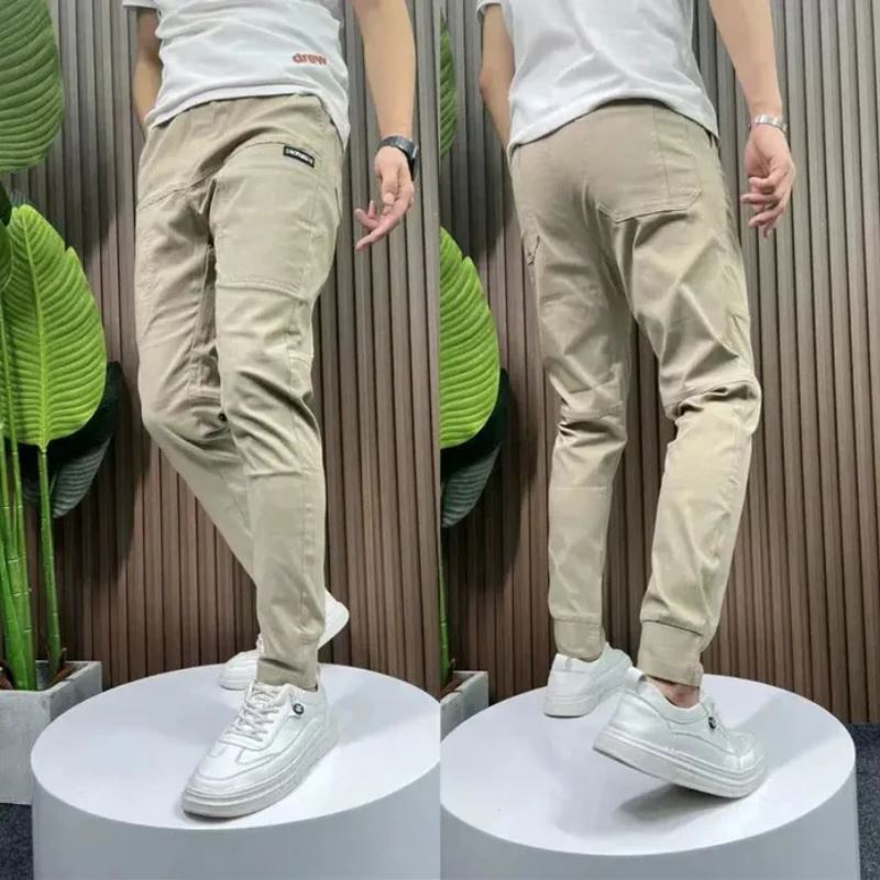 Calça Masculina Stretch com Elastano e 6 Bolsos Work